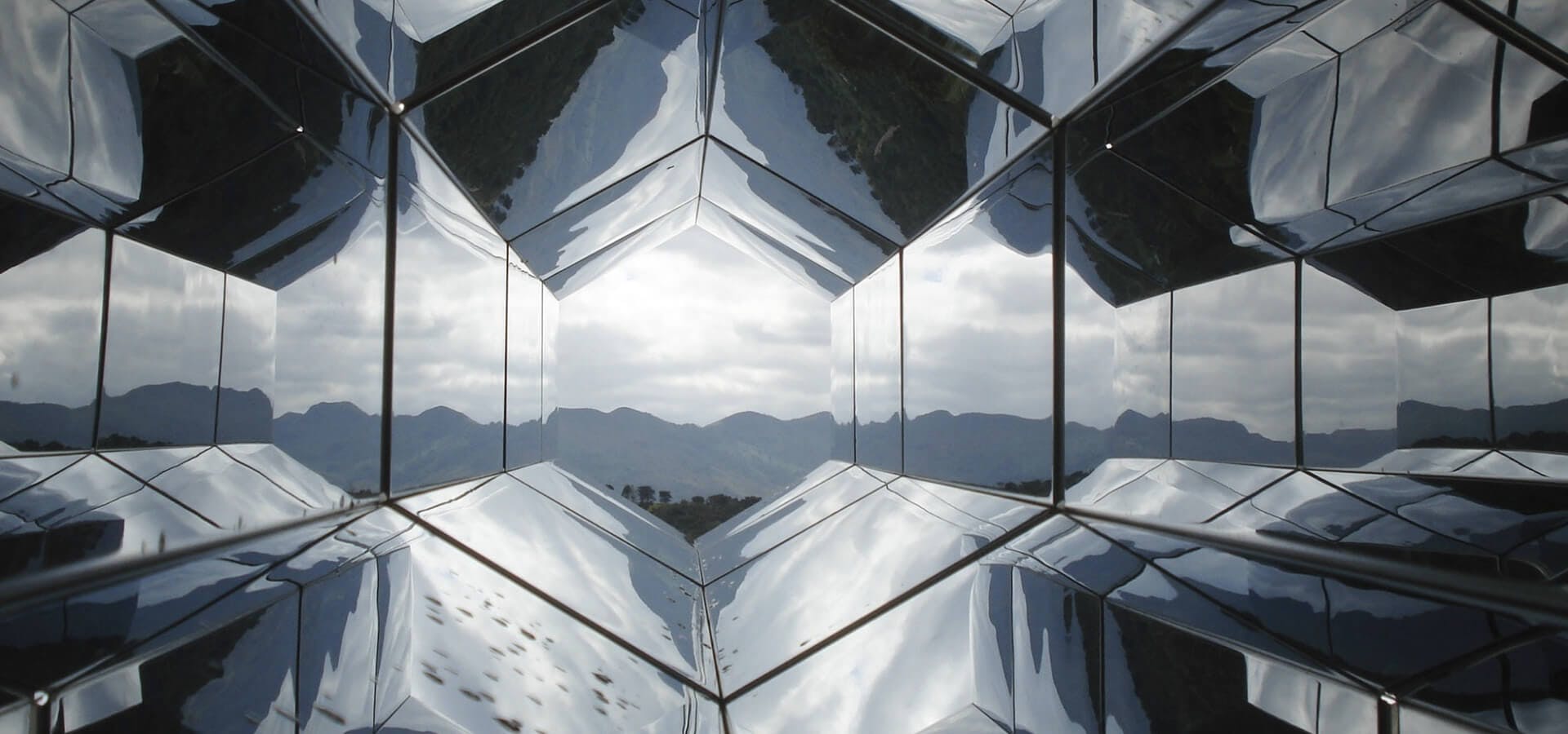 Vista de edificios de cristal